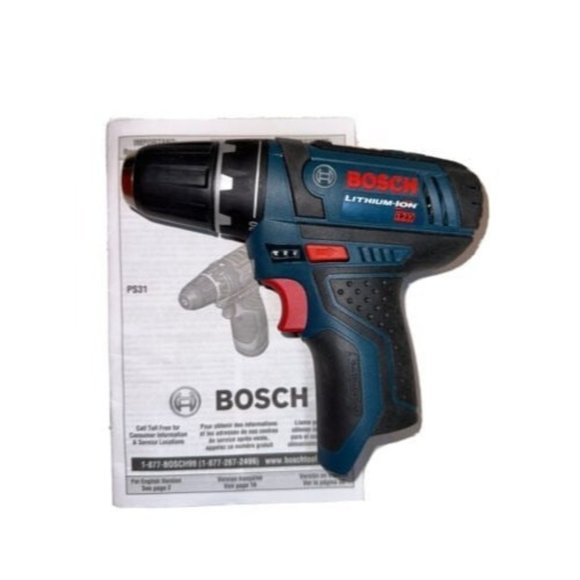 Bosch PS31 LI-Ion 12v Compact Cordless Drill (Bare Tool) - Picture 1 of 2
